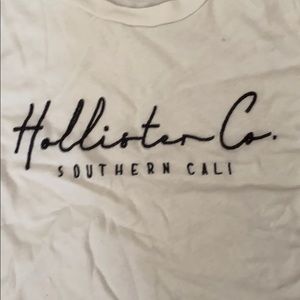 White holister shirt